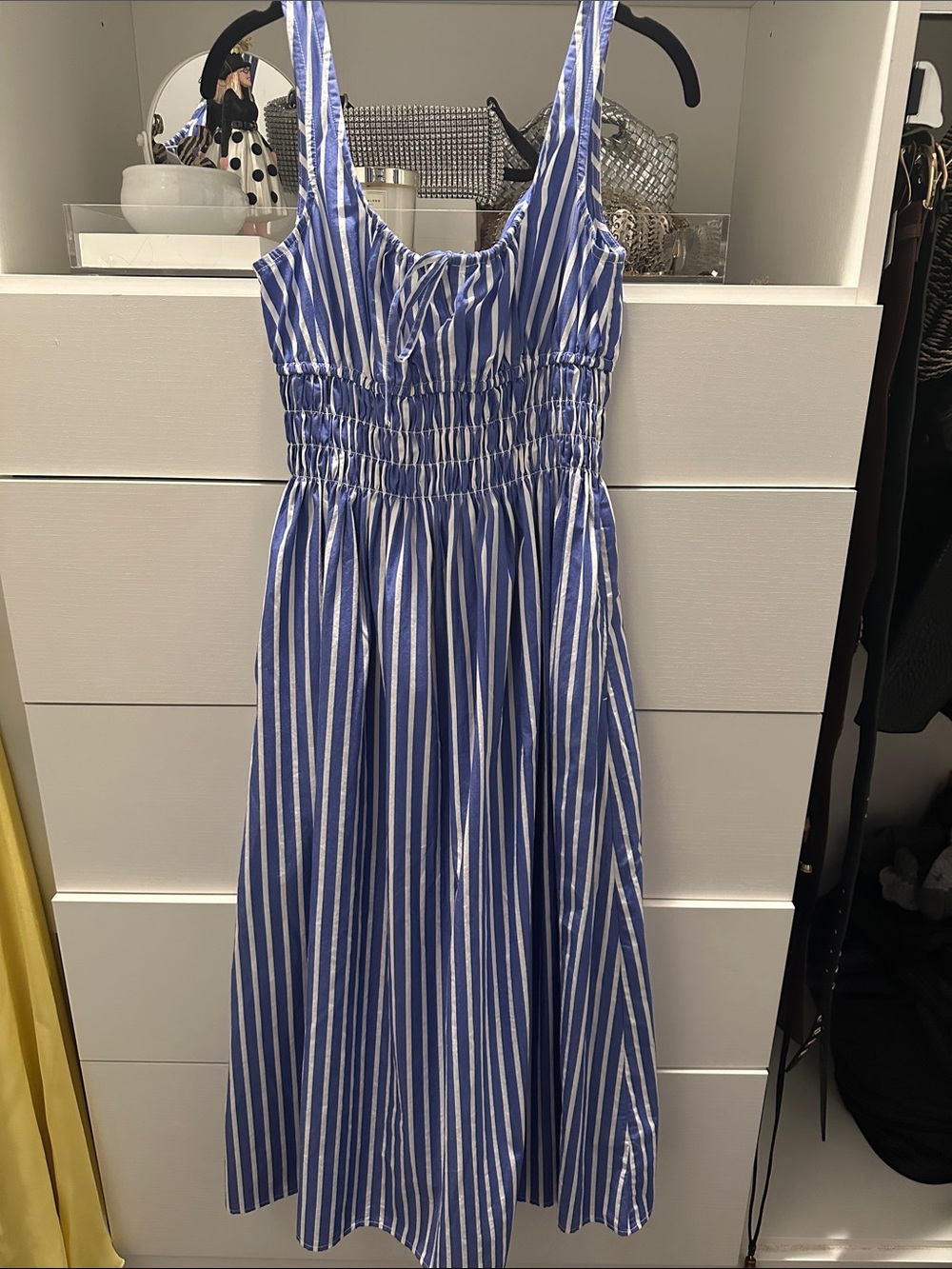 Gap Petite stripe maxi dress